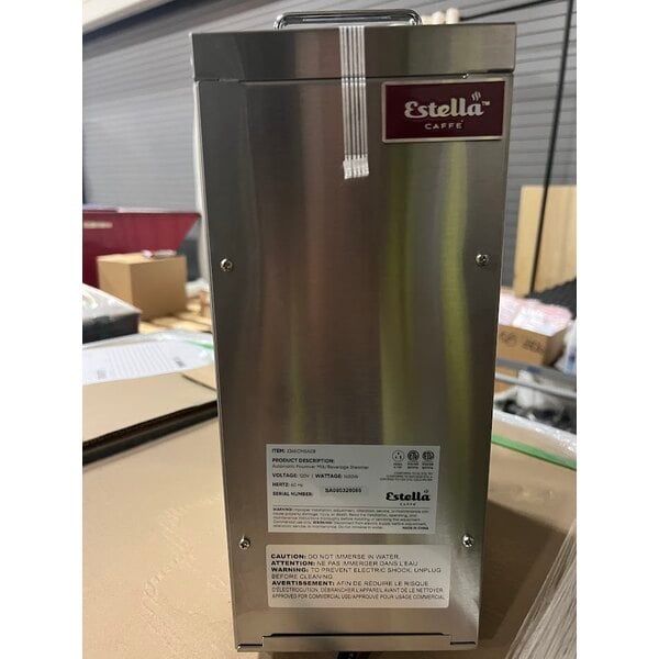 Scratch and Dent Estella Caffe ECMSA08 Automatic Pourover Milk Steamer - 120V, 1,450W