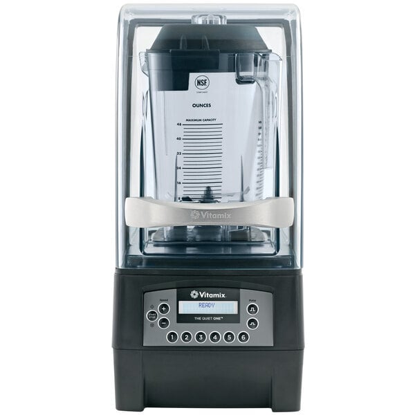 Scratch and Dent Vitamix 36019-ABAB The Quiet One 3 hp Blender with Cover and 48 oz. Container - 120V