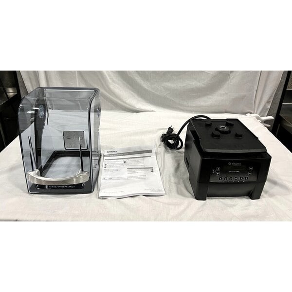 Scratch and Dent Vitamix 36019-ABAB The Quiet One 3 hp Blender with Cover and 48 oz. Container - 120V