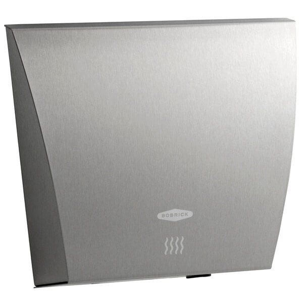 Scratch and Dent Bobrick B-7125 InstaDry No-Touch Surface-Mounted Hand Dryer - 110-240V; 202-213W