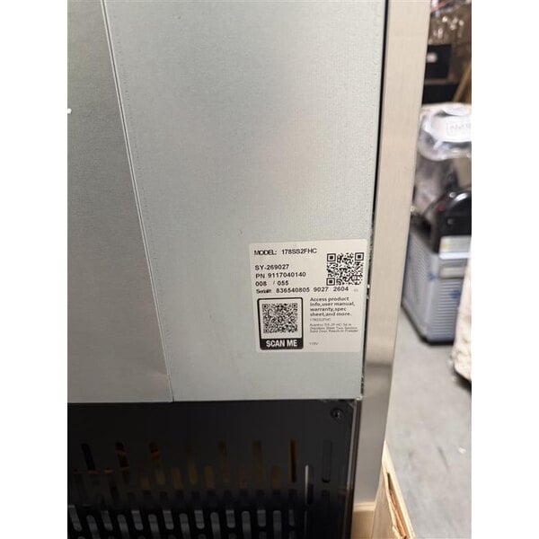 Scratch and Dent Avantco SS-2F-HC 54" Stainless Steel Two Section Solid Door Reach-In Freezer