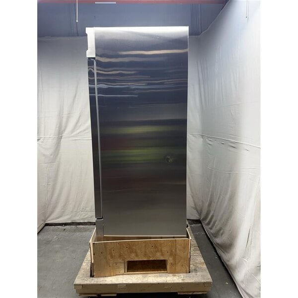 Scratch and Dent Avantco SS-2F-HC 54" Stainless Steel Two Section Solid Door Reach-In Freezer