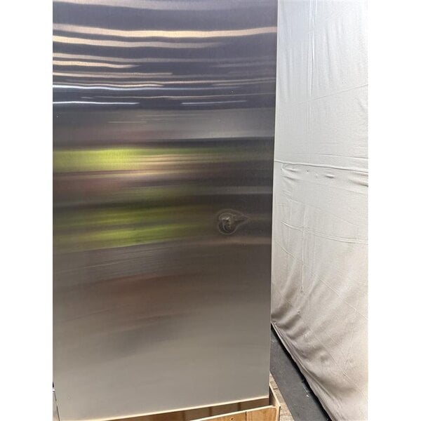 Scratch and Dent Avantco SS-2F-HC 54" Stainless Steel Two Section Solid Door Reach-In Freezer