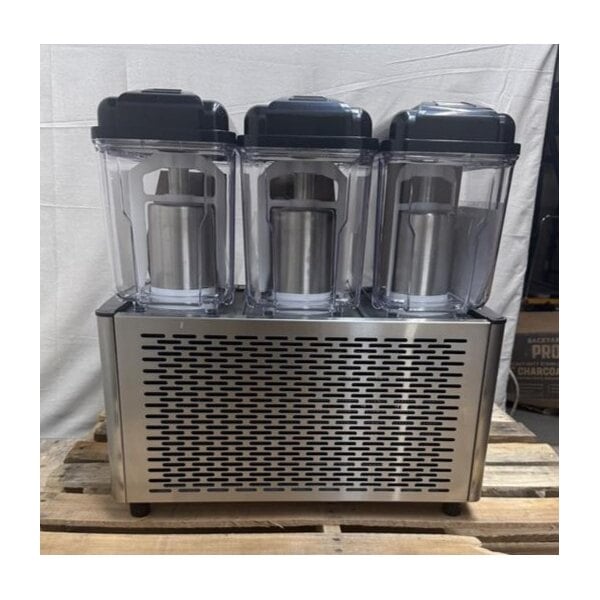 Scratch and Dent Galaxy Triple 3 Gallon Bowl Refrigerated Beverage Dispenser - 120V