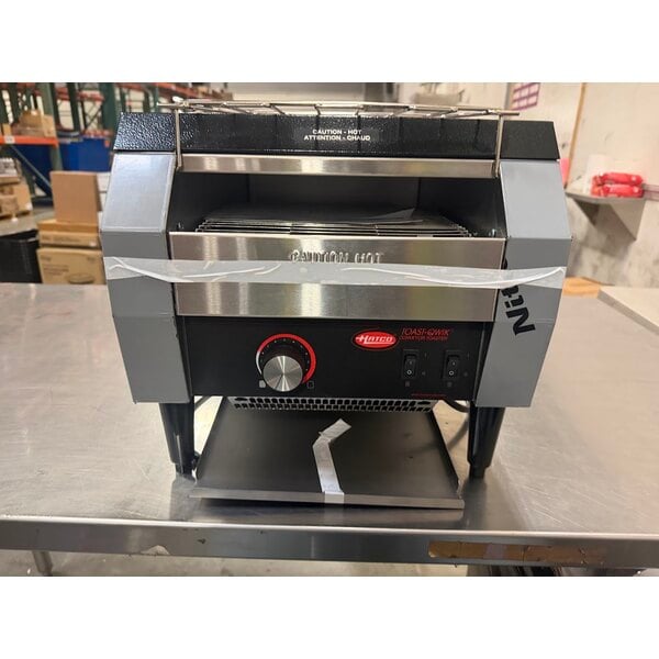 Scratch and Dent Hatco TQ-10 Toast Qwik Conveyor Toaster - 2" Opening, 120V