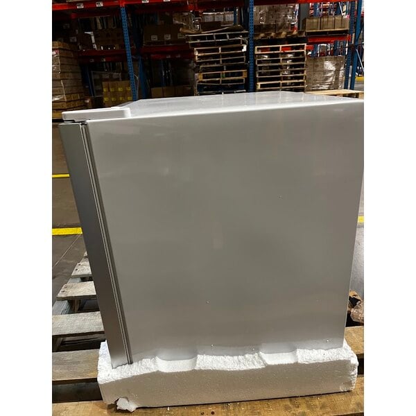 Scratch and Dent Avantco CFM2 White Customizable Countertop Display Freezer with Swing Door