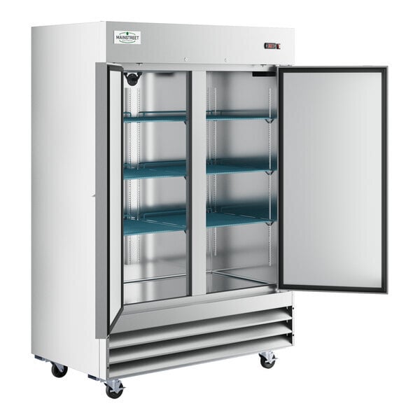 Scratch and Dent MainStreet Equipment BMR-49-R 54" Solid Door Reach-In Refrigerator