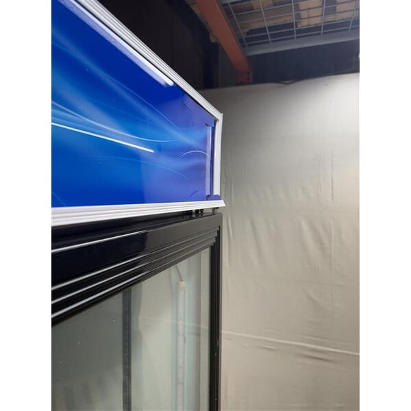 Scratch and Dent Avantco GDC-23-HC 28 3/8" White Swing Glass Door Merchandiser Refrigerator with LED Lighting