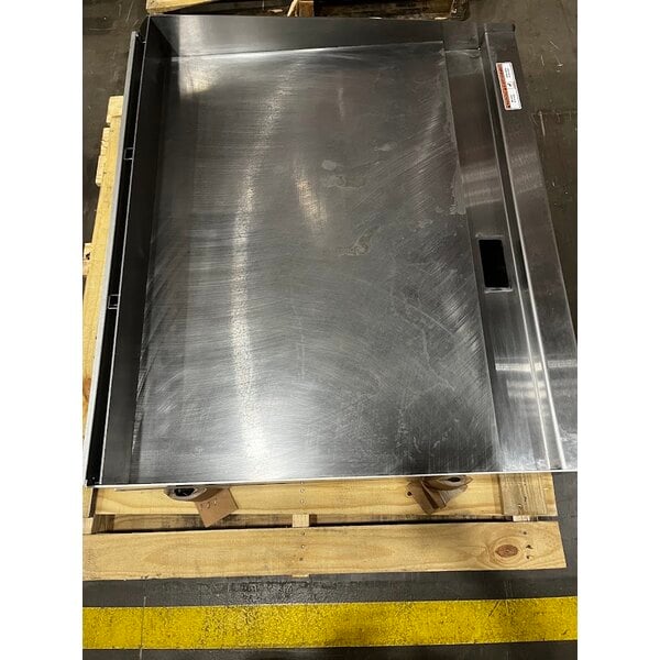 Scratch and Dent Wolf by Vulcan AGM36-NAT Natural Gas 36" Heavy-Duty Gas Countertop Griddle with Manual Controls - 81,000 BTU