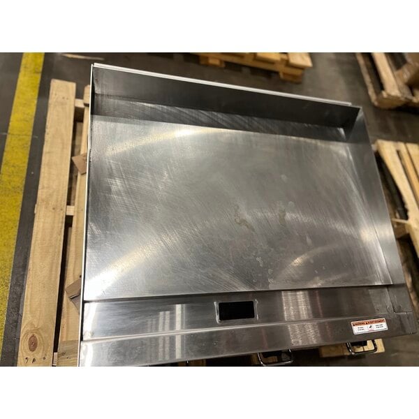 Scratch and Dent Wolf by Vulcan AGM36-NAT Natural Gas 36" Heavy-Duty Gas Countertop Griddle with Manual Controls - 81,000 BTU