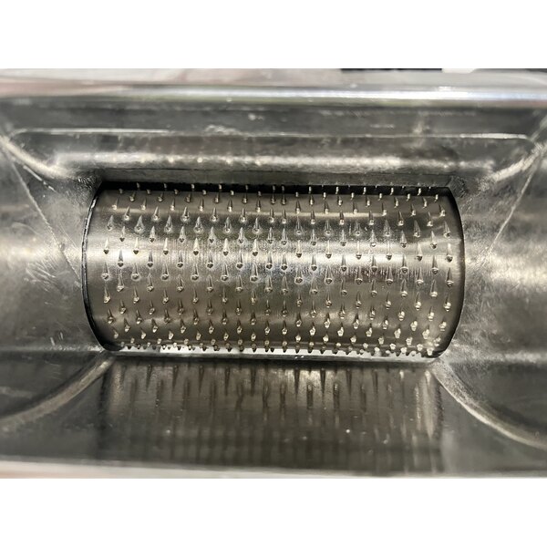 Scratch and Dent Estella CG112NB 3.3 lb. Per Minute Electric Hard Cheese Grater - 110V, 1 1/2 hp