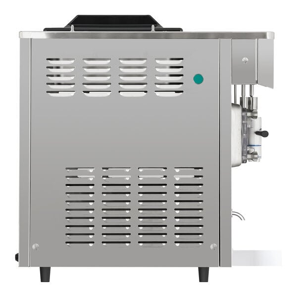 Scratch and Dent Spaceman 6455-CL Double 17 Qt. Countertop Pourover Slushy / Granita Frozen Drink Machine - 115V