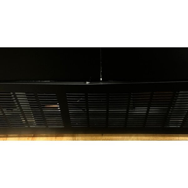 Scratch and Dent Avantco GDC-49-HC 53" Black Swing Glass Door Merchandiser Refrigerator with LED Lighting