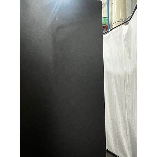 Scratch and Dent Avantco GDC-49-HC 53" Black Swing Glass Door Merchandiser Refrigerator with LED Lighting