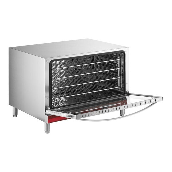 Scratch and Dent Avantco CO-38M Full Size Countertop Convection Oven, 4.4 cu. ft. - 208/240V, 3,500/4,600W