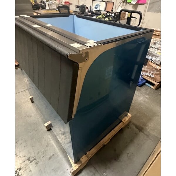 Scratch and Dent Hoshizaki B-700SF 44" Ice Storage Bin with Stainless Steel Finish - 700 lb.