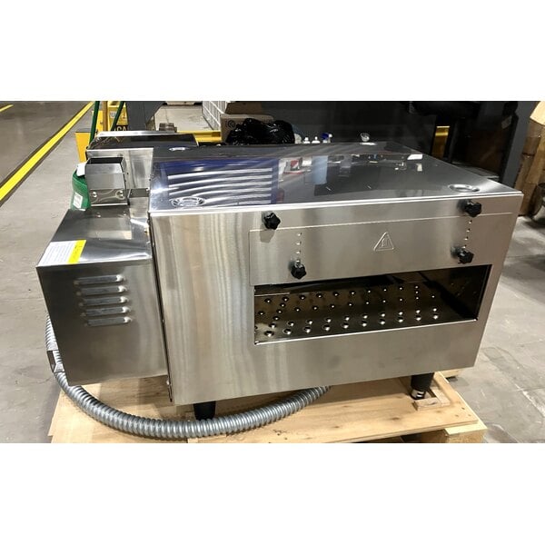 Scratch and Dent Cooking Performance Group ICOE-50-B Countertop Impinger Electric Conveyor Oven with 50" Belt - 208V, 1 Phase, 6700W