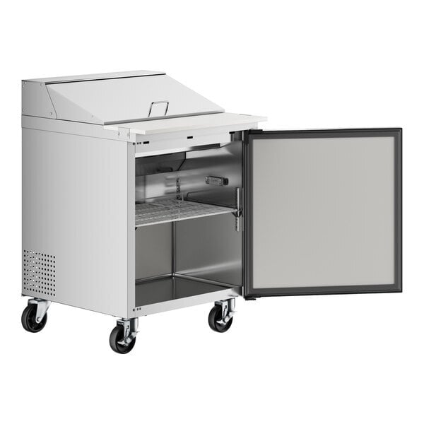 Scratch and Dent Avantco APT-27-HC 27" 1 Door Refrigerated Sandwich Prep Table
