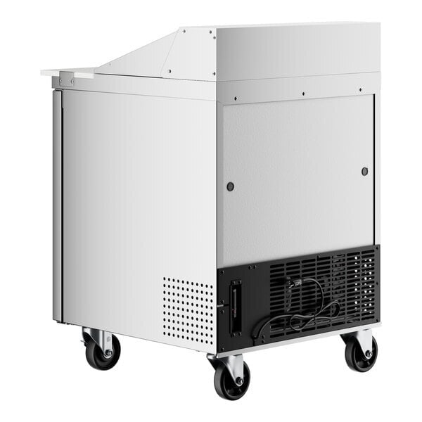 Scratch and Dent Avantco APT-27-HC 27" 1 Door Refrigerated Sandwich Prep Table