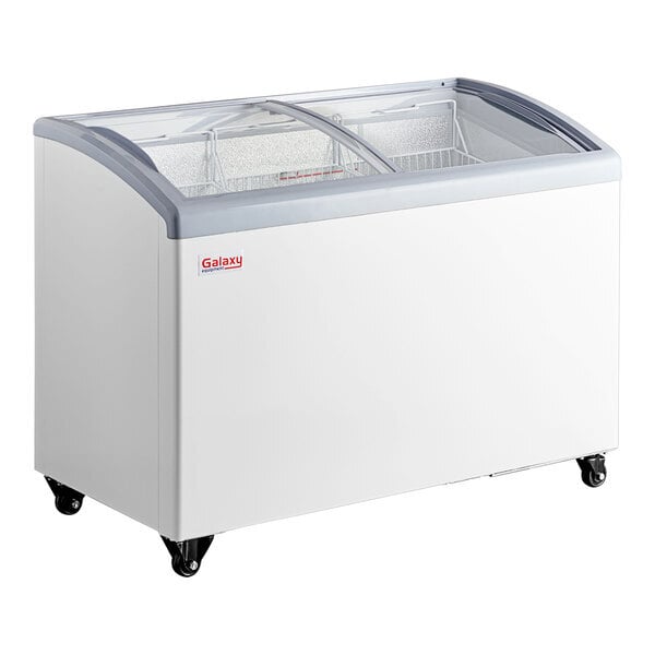 Scratch and Dent Galaxy ICFC12-HC 48 7/8" Curved Top Display Freezer