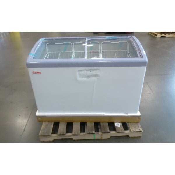 Scratch and Dent Galaxy ICFC12-HC 48 7/8" Curved Top Display Freezer