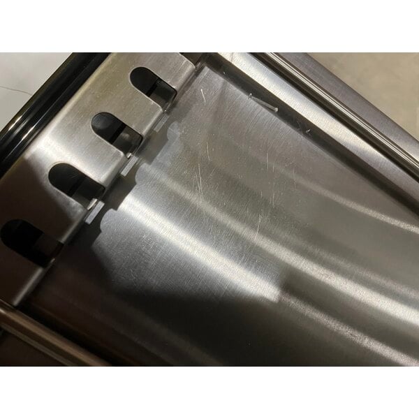 Scratch and Dent ServIt OAM-102D 36" Full Service Slanted 2-Shelf Countertop Heated Display Merchandiser - 1860W, 120V