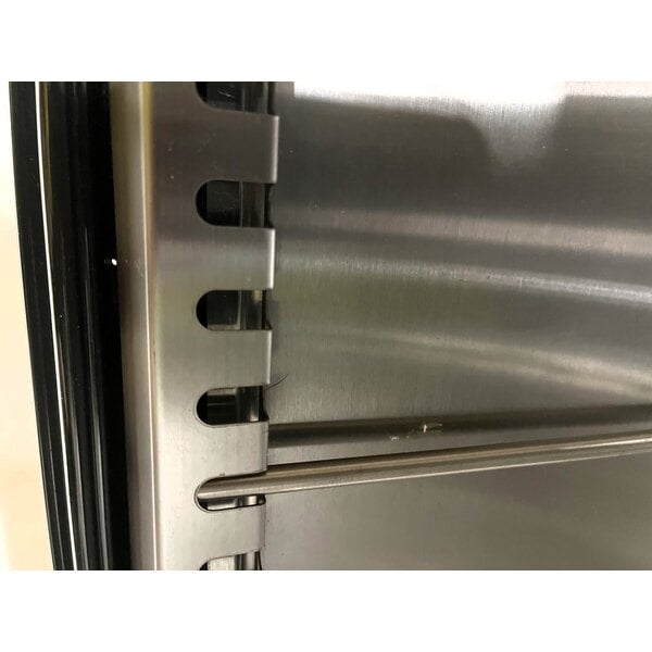 Scratch and Dent ServIt OAM-102D 36" Full Service Slanted 2-Shelf Countertop Heated Display Merchandiser - 1860W, 120V
