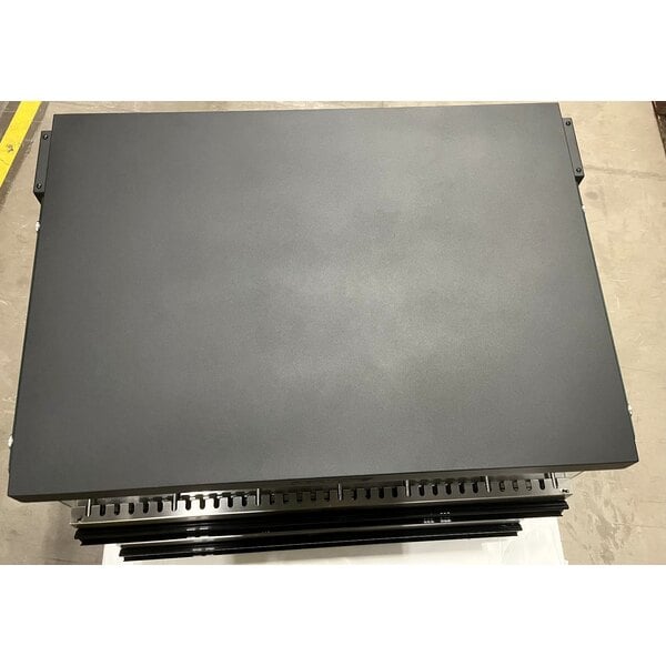 Scratch and Dent ServIt OAM-102D 36" Full Service Slanted 2-Shelf Countertop Heated Display Merchandiser - 1860W, 120V