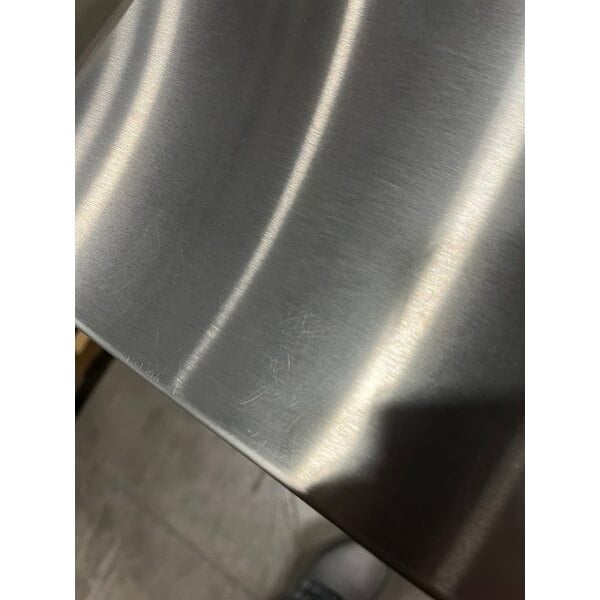 Scratch and Dent Carlisle UC5031827 3 Shelf Stainless Steel Utility Cart - 27" x 18" x 32 1/2"