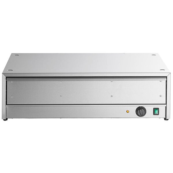 Scratch and Dent Avantco BW48 Stainless Steel 48 Hot Dog Bun Warmer - 120V, 600W
