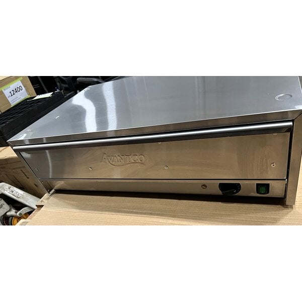 Scratch and Dent Avantco BW48 Stainless Steel 48 Hot Dog Bun Warmer - 120V, 600W