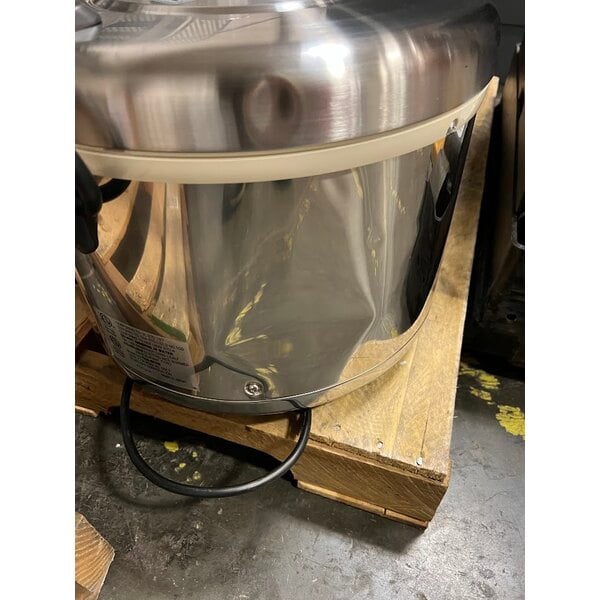Scratch and Dent Zojirushi THA-603SA 66 Cup (Cooked) Stainless Steel Electric Rice Warmer with Removable Pot - 120V, 77W