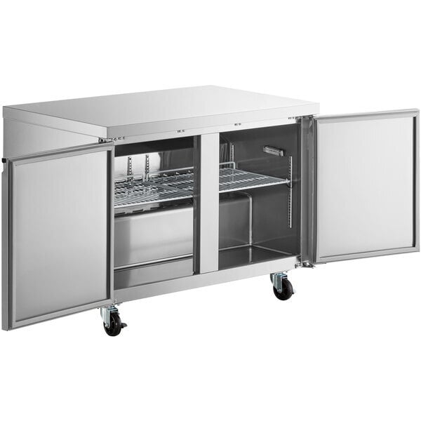 Scratch and Dent Avantco SS-UC-48R-HC 48" Undercounter Refrigerator