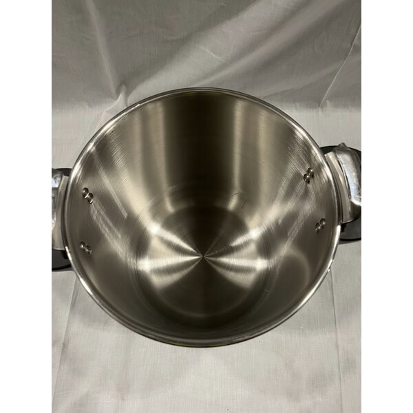 Scratch and Dent Monix 013206 Monix 50 Cup (25 Cup Raw) 12.66 qt. (12 Liter) Stainless Steel Pressure Cooker