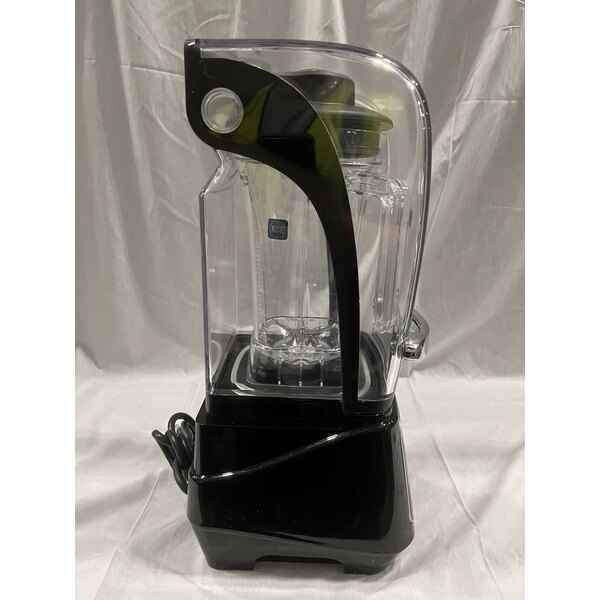 Scratch and Dent AvaMix Apex HBX2000 64 oz. 3 1/2 hp Programmable Commercial Blender with Touchpad and Sound Enclosure - 120V