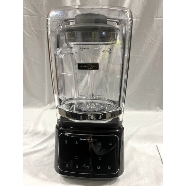 Scratch and Dent AvaMix Apex HBX2000 64 oz. 3 1/2 hp Programmable Commercial Blender with Touchpad and Sound Enclosure - 120V