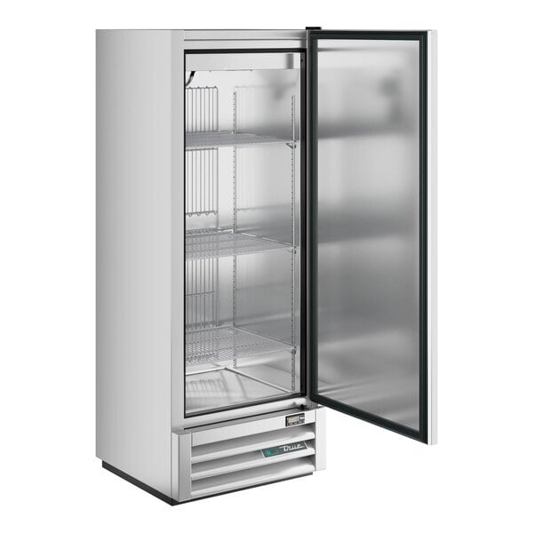 Scratch and Dent True T-12F-HC 24 7/8" One Section Solid Door Reach-In Freezer with LED Lighting