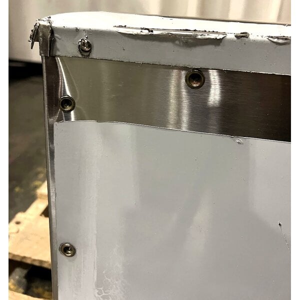 Scratch and Dent ServIt GST-3WE-LP Three Pan Open Well Liquid Propane Steam Table with Undershelf - 10,500 BTU