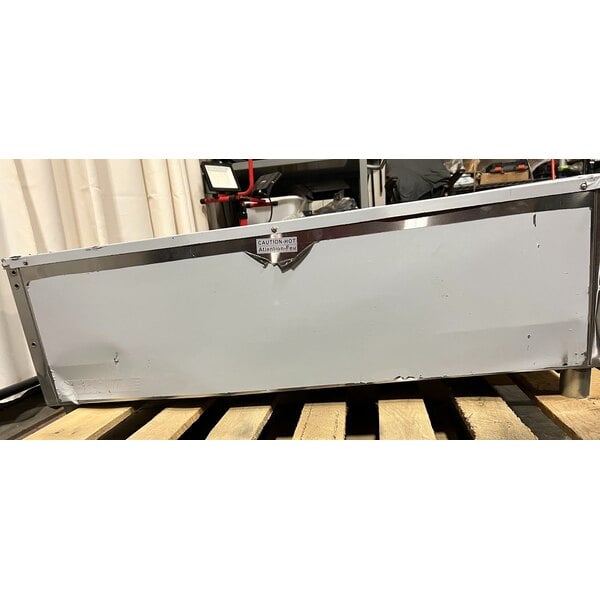 Scratch and Dent ServIt GST-3WE-LP Three Pan Open Well Liquid Propane Steam Table with Undershelf - 10,500 BTU