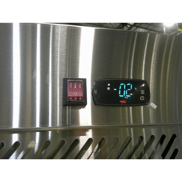 Scratch and Dent Avantco Z2-F-HC 54" Solid Door Stainless Steel Reach-In Freezer