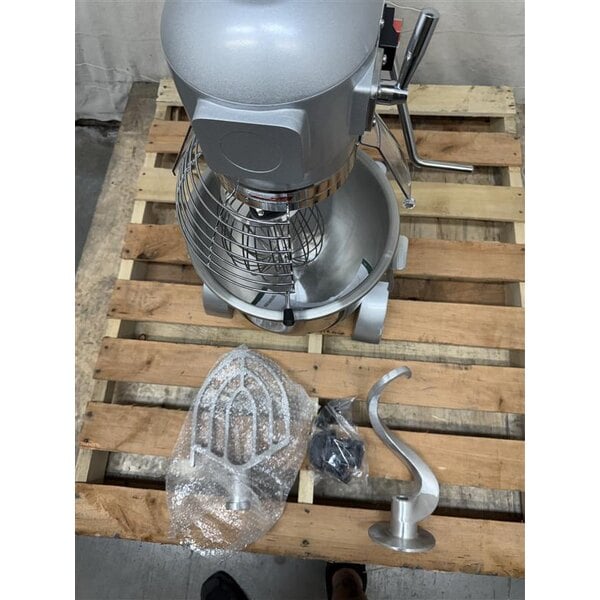 Scratch and Dent MainStreet Equipment CMIX20 20 Qt. Planetary Stand Mixer with Guard & Standard Accessories - 120V, 1 1/2 hp