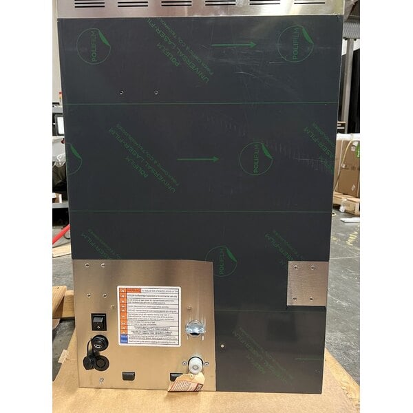 Scratch and Dent Fetco CBS-1242 Plus Series Twin Automatic Digital Coffee Brewer with Plastic Brew Basket - 208/240V, 6,000W