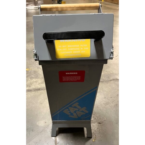 Scratch and Dent Pitco® D9109105 FAT VAT 40 lb. Waste Oil Transport Container