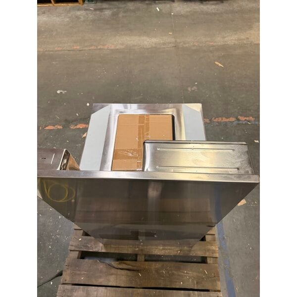 Scratch and Dent Regency Space Saver Single Bowl Hot and Cold Portable Hand Sink Cart