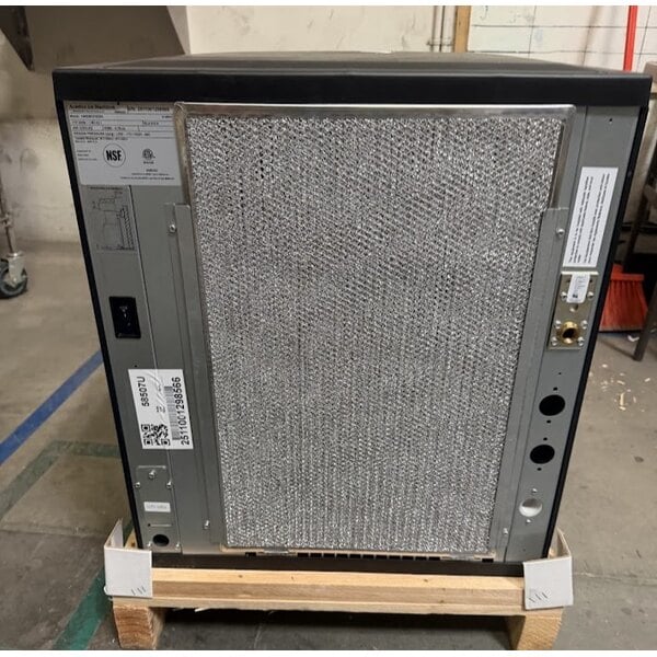Scratch and Dent Avantco Ice Diamond EMC-F-422-A 22" Air-Cooled Modular Full Cube Ice Machine - 423 lb., 115V