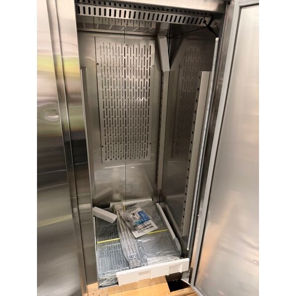 Scratch and Dent Avantco Z2-R-WMS 54" VersaHub WiFi-Enabled Solid Door Stainless Steel Reach-In Refrigerator