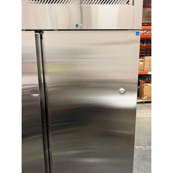 Scratch and Dent Avantco Z2-R-WMS 54" VersaHub WiFi-Enabled Solid Door Stainless Steel Reach-In Refrigerator