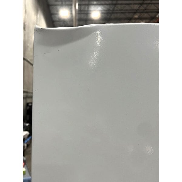 Scratch and Dent Avantco GDC-12F-HC 27" White Swing Glass Door Merchandiser Freezer with LED Lighting