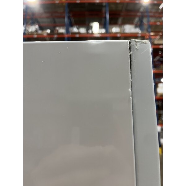 Scratch and Dent Avantco GDC-12F-HC 27" White Swing Glass Door Merchandiser Freezer with LED Lighting