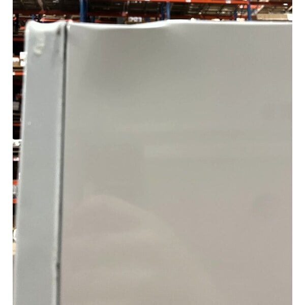 Scratch and Dent Avantco GDC-12F-HC 27" White Swing Glass Door Merchandiser Freezer with LED Lighting